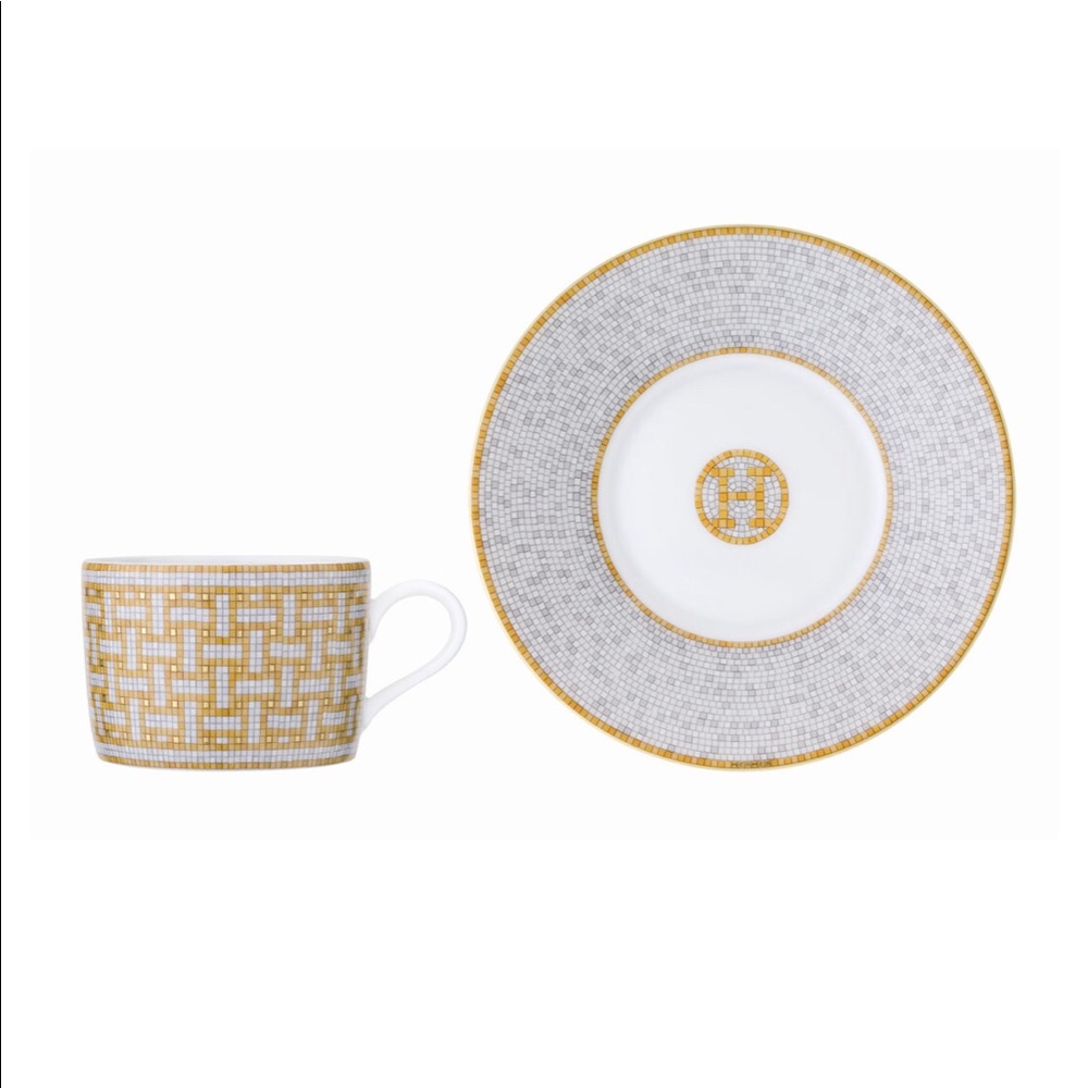 Authentic Hermes cup & saucer